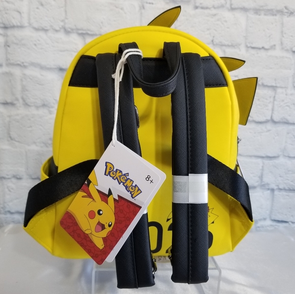 Loungefly Pikachu Pokemon Cosplay Electric Type Mini Backpack Bag New - Picture 6 of 16